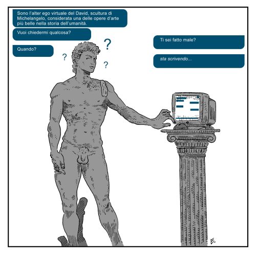 "Provarci col David" | Enrico Ledda