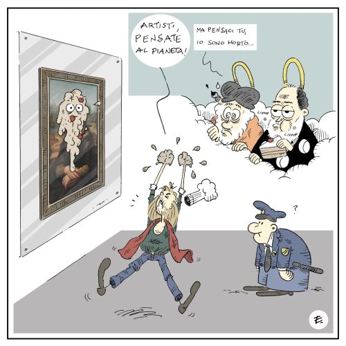 "Torte in faccia" | Enrico Ledda